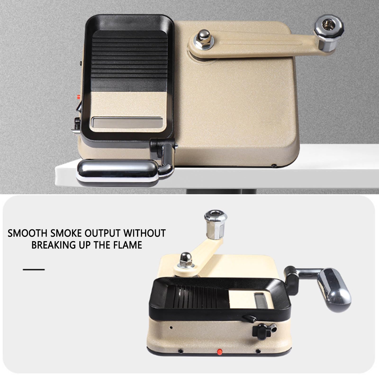 Macchinetta Manuale per Sigarette, Macchinetta Riempitubi Macchina per Arrotolare Le Sigarette Rulla E Gira Sigarette A 8mm