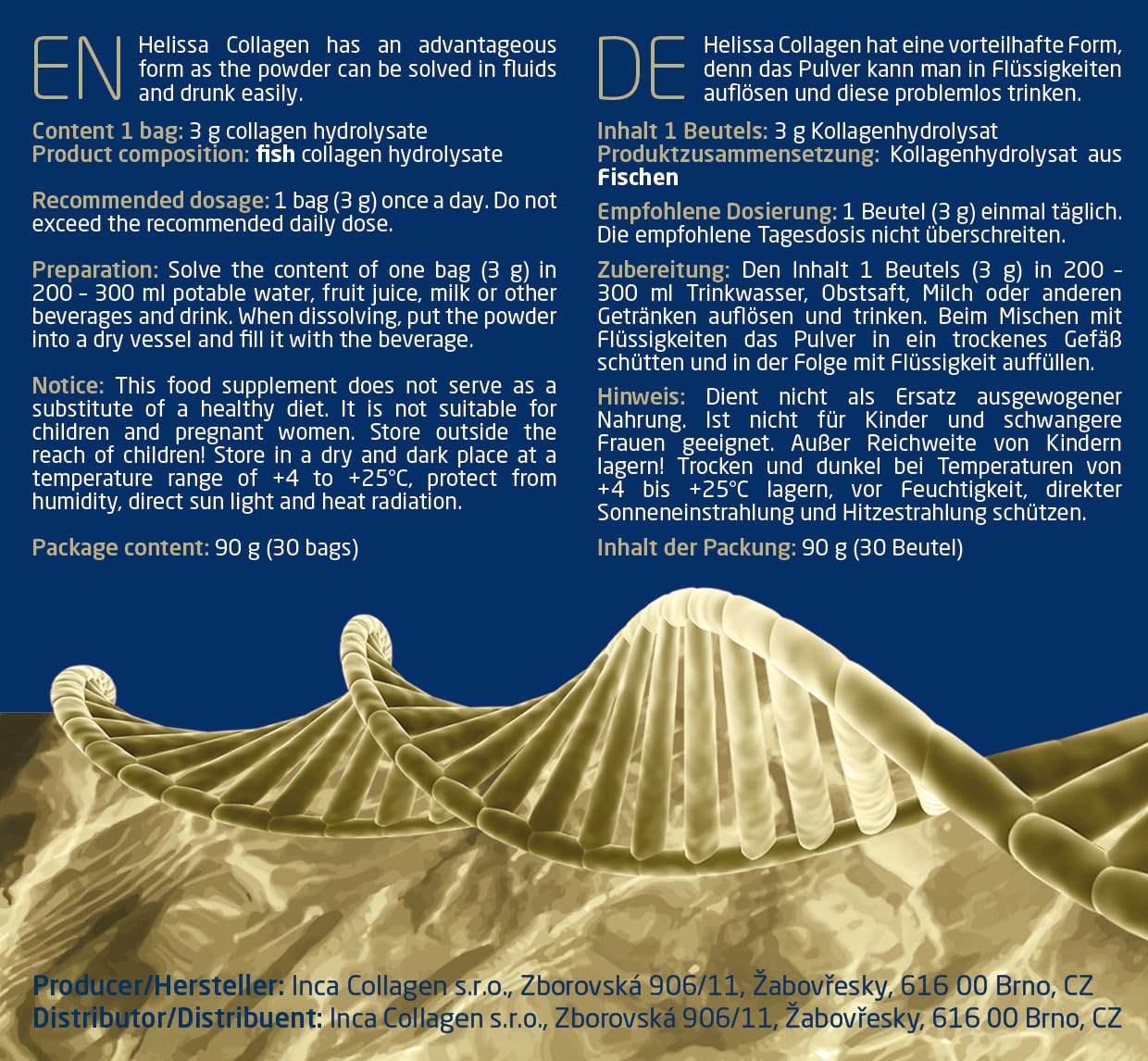 Collagène marin | poudre hydrolysée | hydrolysat de collagène bioactif peptides de type 1, 2 et 3 | sans additifs | goût neutre et solubilité parfaite (1 piéce)