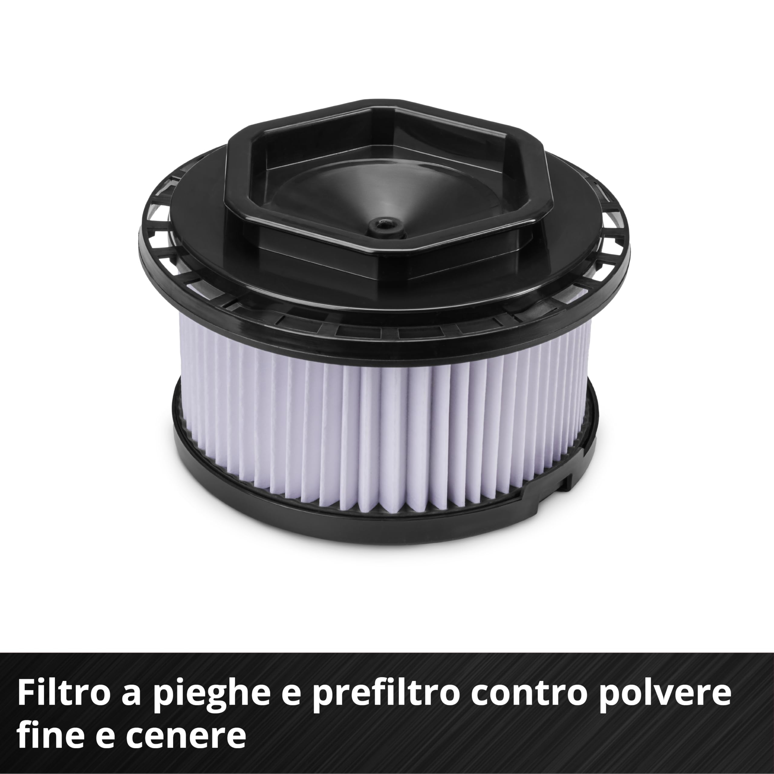 Aspiracenere Einhell TC-AV 2032 DW (850 W, potenza di aspirazione 175 mbar, serbatoio di raccolta 20 L, filtro a pieghe, prefiltro per polveri sottili, funzione soffiaggio, flessibile 1,2 m, cavo 2 m)