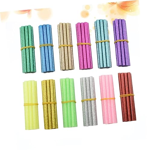 Miniatura 3 de EXCEART 120 barras de pegamento para manualidades, minatures, manualidades, mini barras de pegamento caliente, mini barras adhesivas termofusibles,