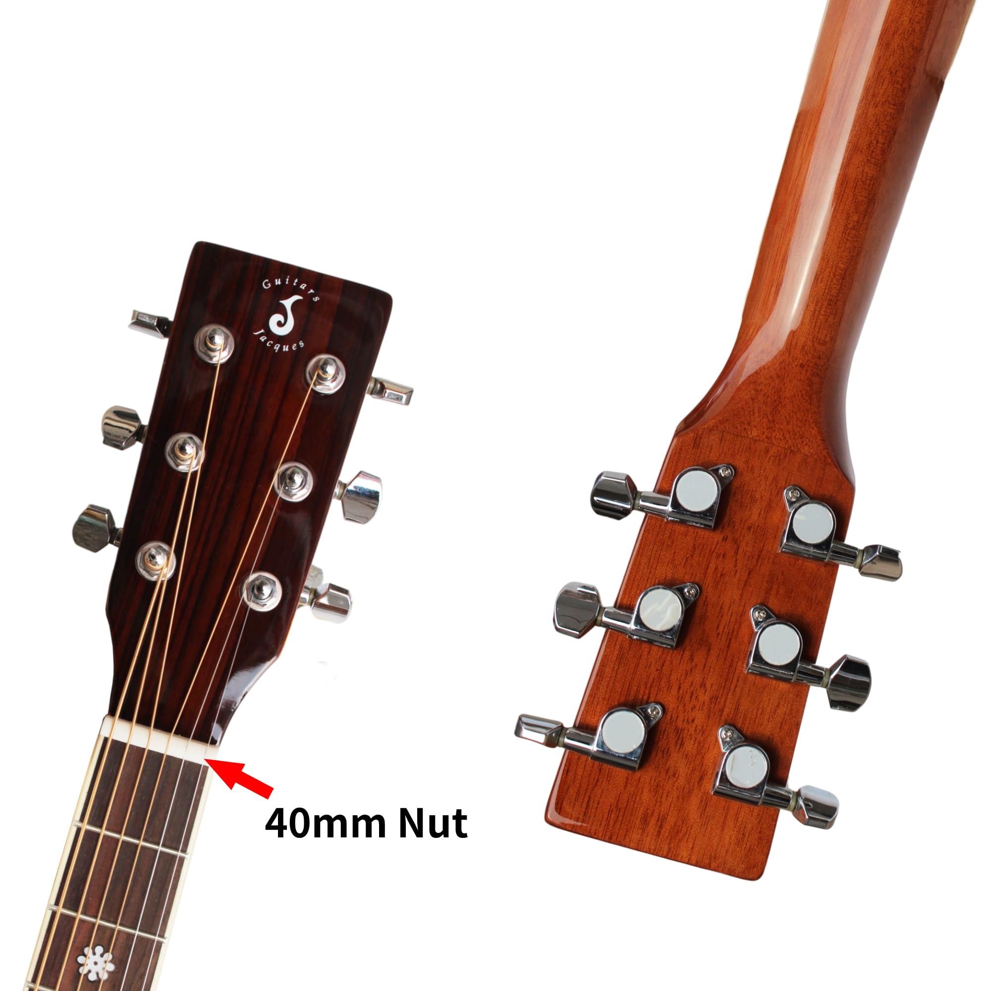 Batking 91,4 cm Akustikgitarre, 3/4 Größe Fichte Tiger Flamme Mini Reise Gitarre, 6 Saiten Hell Laminiert Instrument für Anfänger, Kinder, Erwachsene in Sonnenbrust