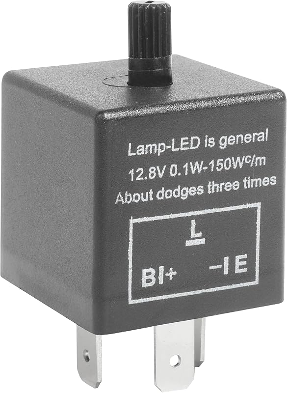 Relé eletrônico de pisca LED CF-13 bylikeho 12 V, 3 pinos, 20 A – 1 unidade