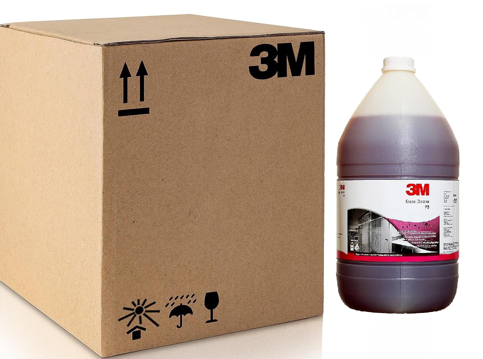 3M Professional P3 Glass Cleaner, Ammonia Free Liquid Spray for Multi-surface, Mirror, Windows and Commercial Use, Just Spray & Wipe, Remove Tough Stains with Streak-free Shine (5L, Pack of 2) (B0CFX33N73) Amazon Price History, Amazon Price Tracker