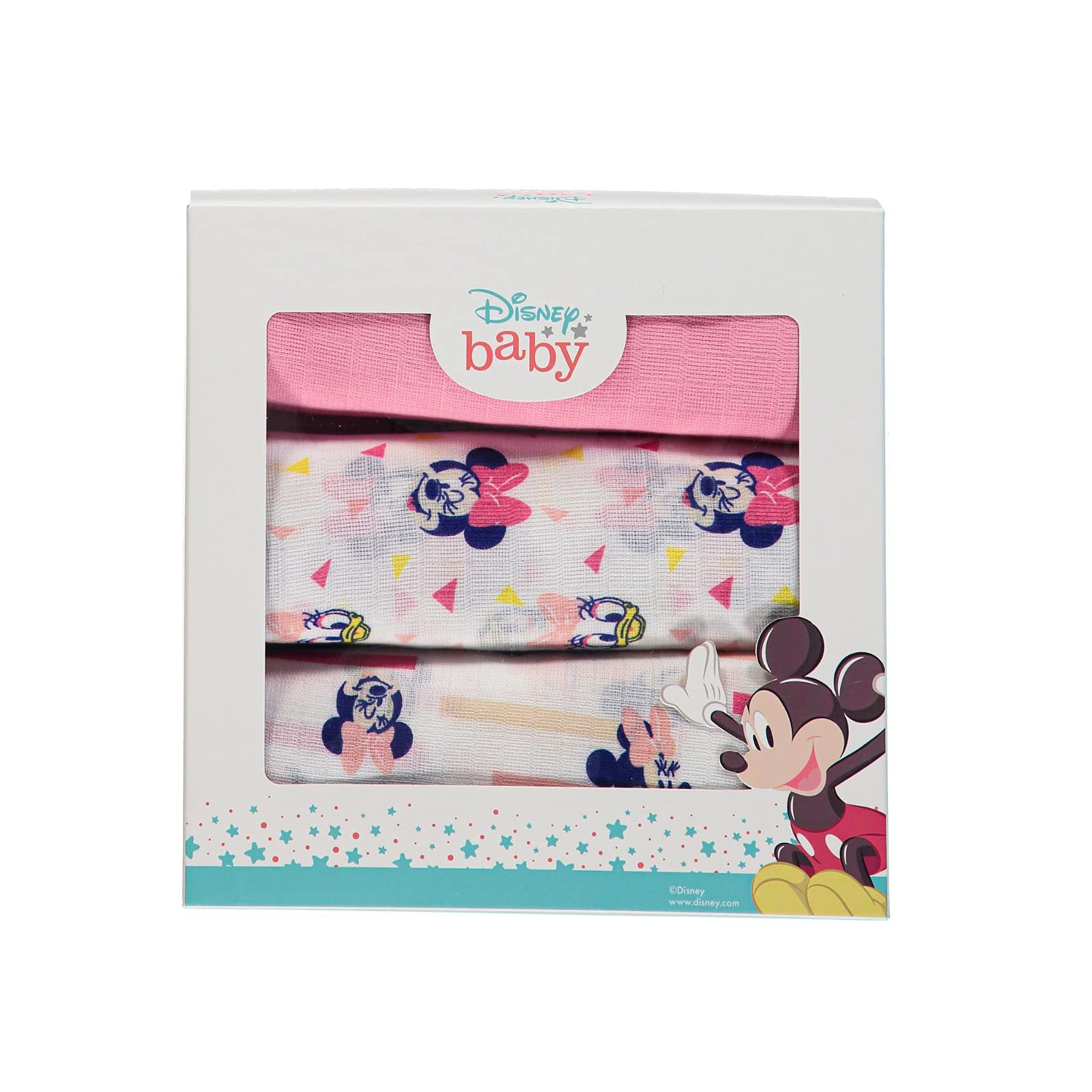 Ellepi Disney Minnie Mussole Cotone Organico 70x70 cm Neonato