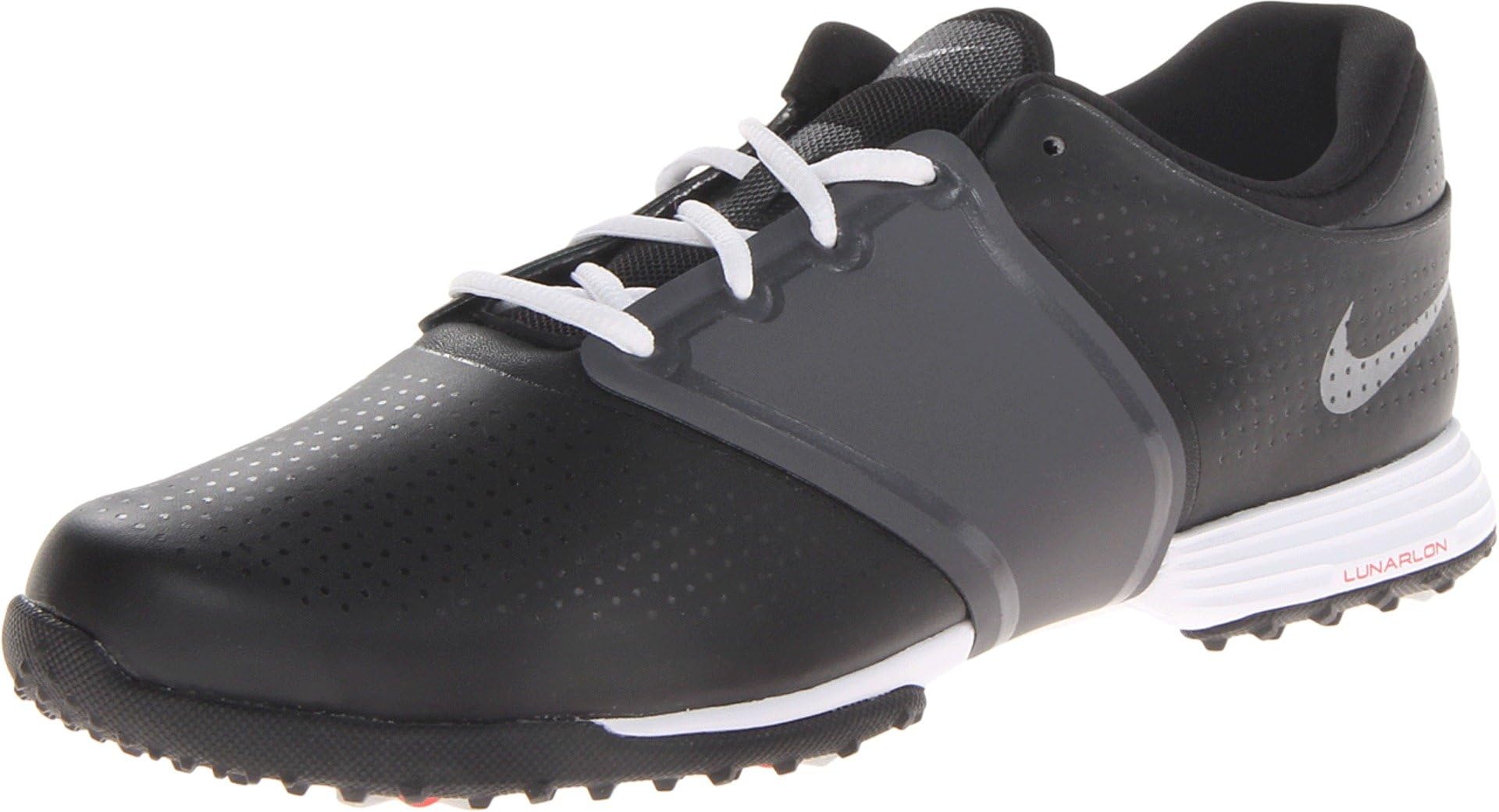 NIKE Golf Women's Lunar Embellish Golf Shoe, Black/Metallic/Cool Grey/White, 9 B(M) US