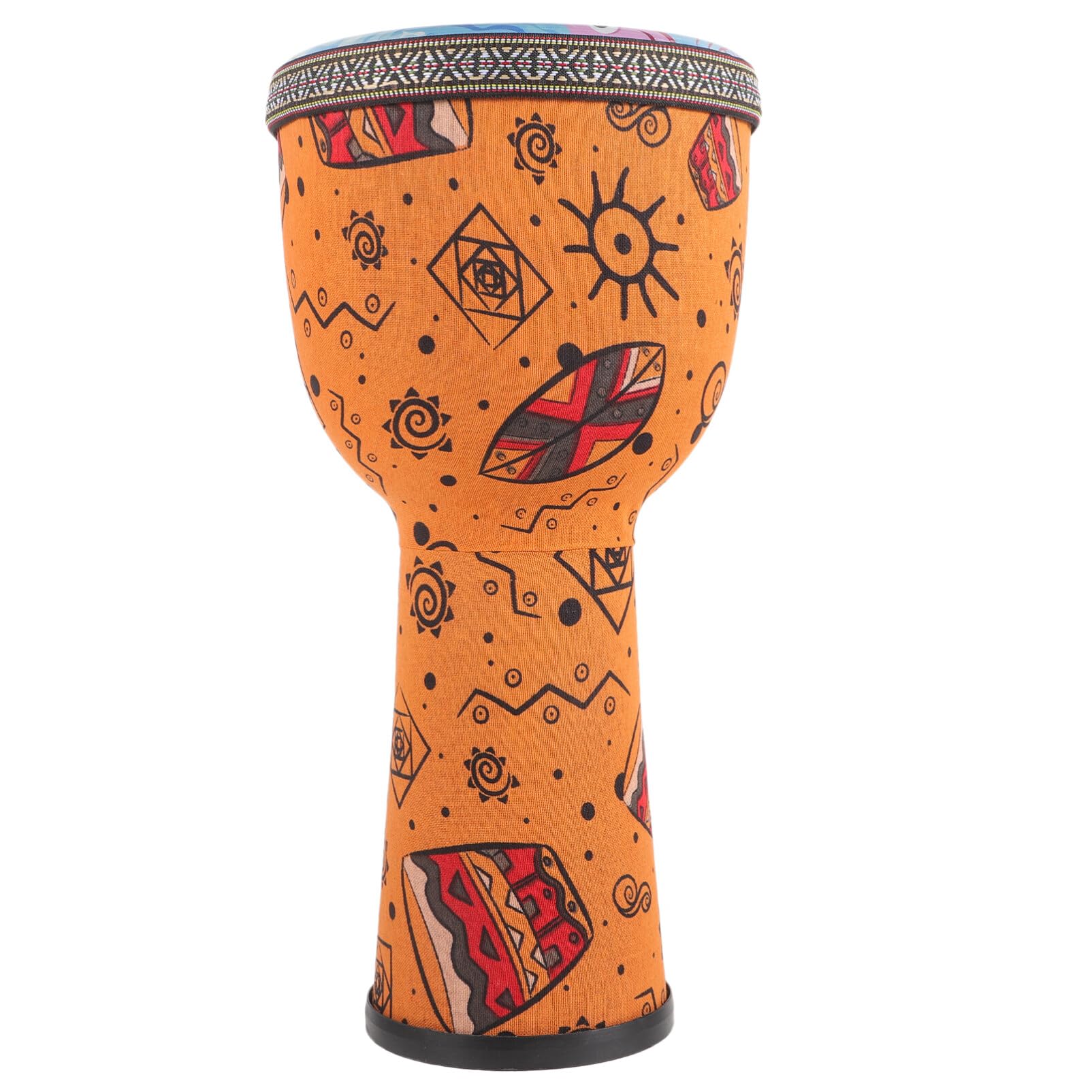 Garneck Tamburo Djembe Tamburo Bongo Professionale 8 Pollici Tamburello Stile Africano Occidentale Illuminazione Della Infanzia Strumenti Musicali Di Halloween Per Bambini