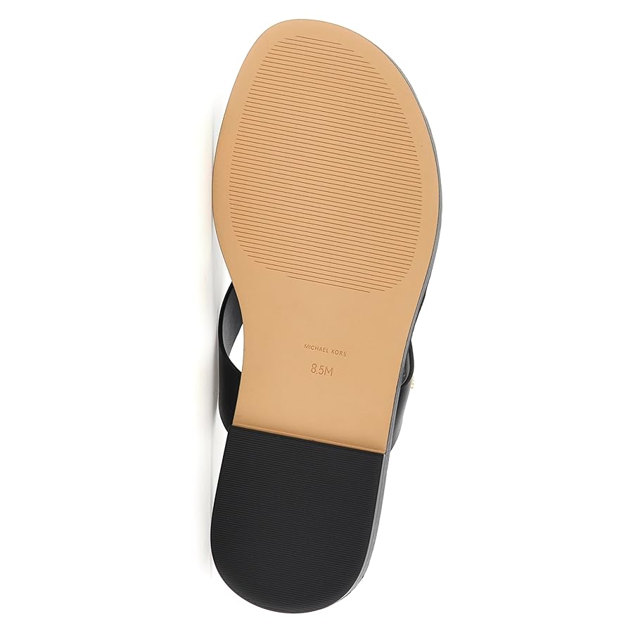 Amazon.com | Michael Kors Women's Slippers, Black, 8.5