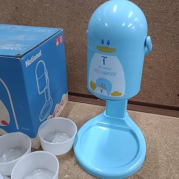 ナショナル 松下電工 電気氷かき MF-U7 Amazon.co.jp: ナショナル電気氷かき ペンギン MF-U7 かき氷機
