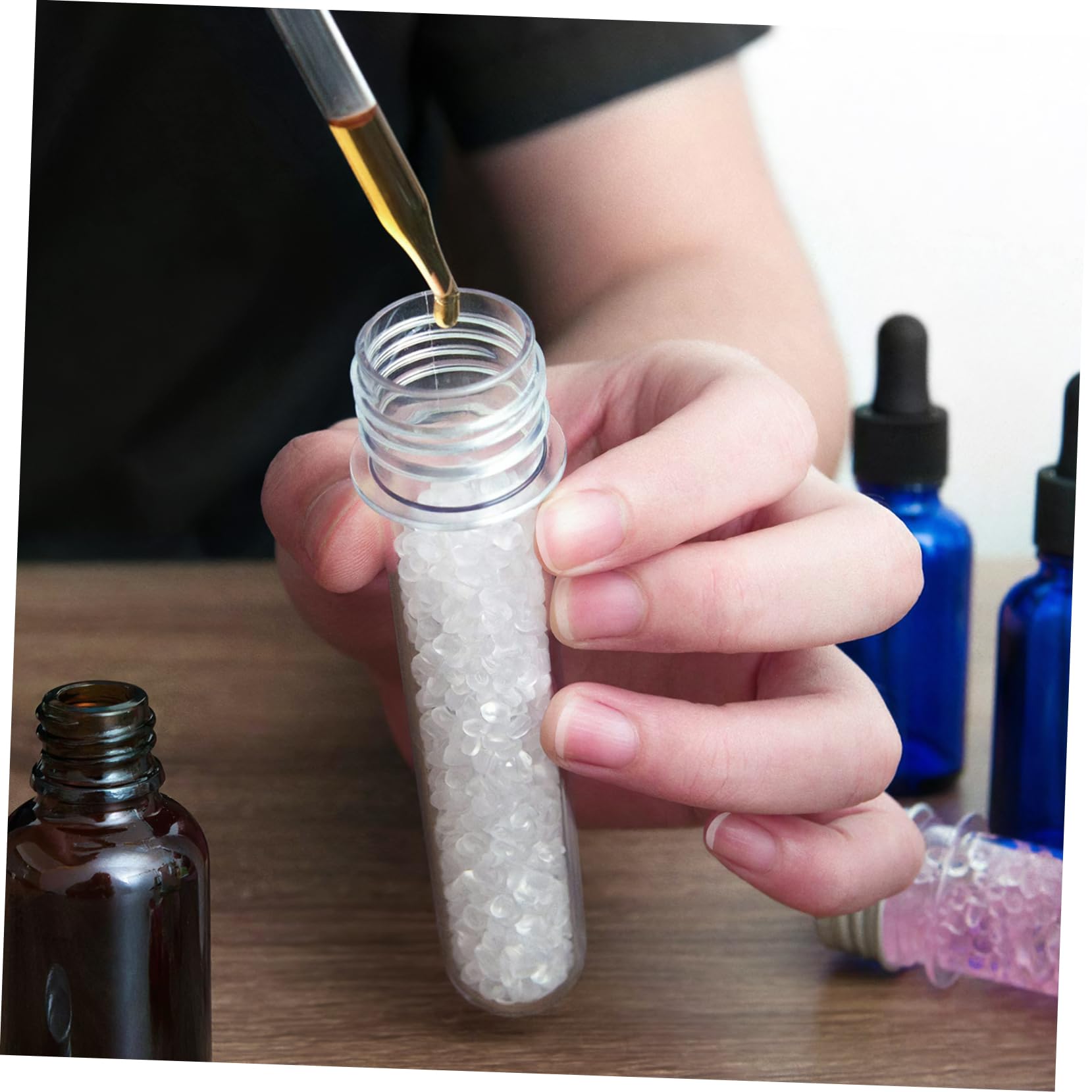 Perle Eva senza Profumo 1 Sacchetto Bianco per Fai da Te | Effetto Decorativo, Buona Flessibilità, Si Abbina a Vetro, Formato Sfuso