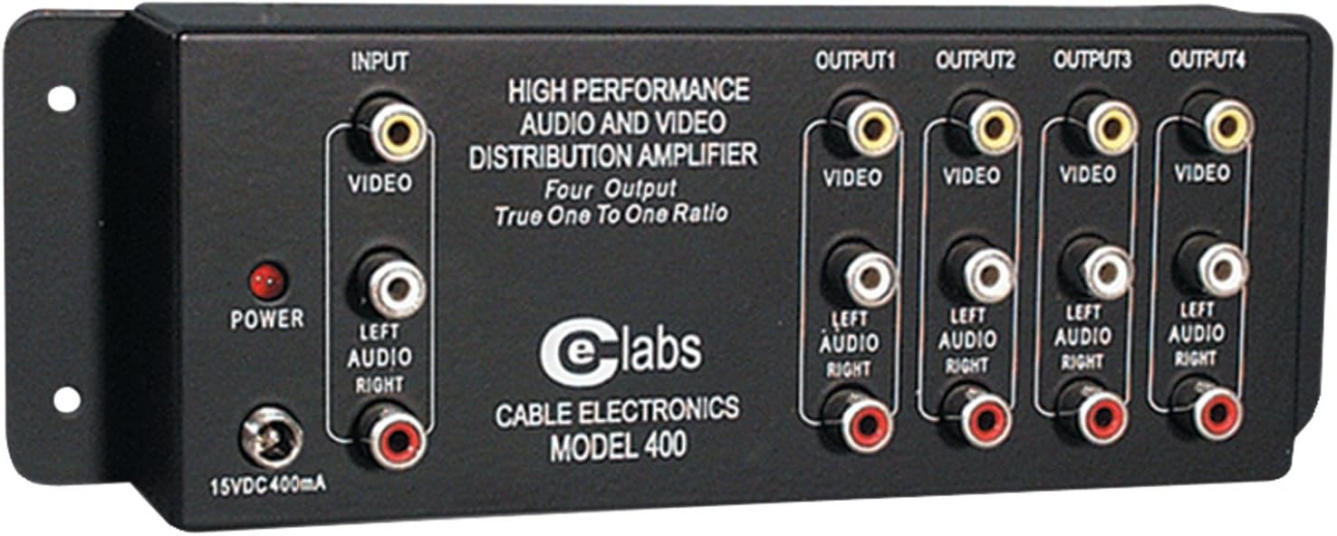 Cable Electronics Labs AV 400 Prograde Composite A/V Distribution Amplifiers
