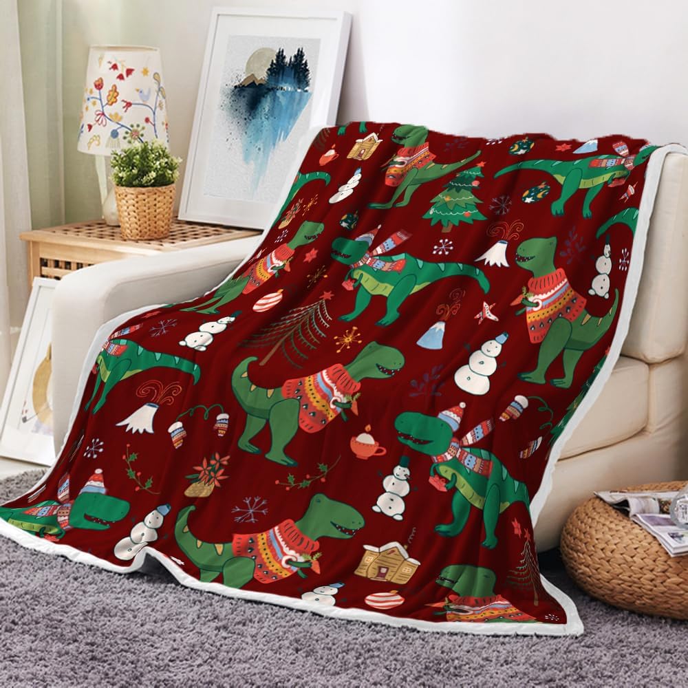 Vintage West Cowboy Throw Blanket, Cowboy Milk Cow Print with Flying Geese Blanket for Camping Outdoor, Weatern Artistic Soft Flannel Throw Blanket for Chair Bed Sofa Couch Offices Home Decor