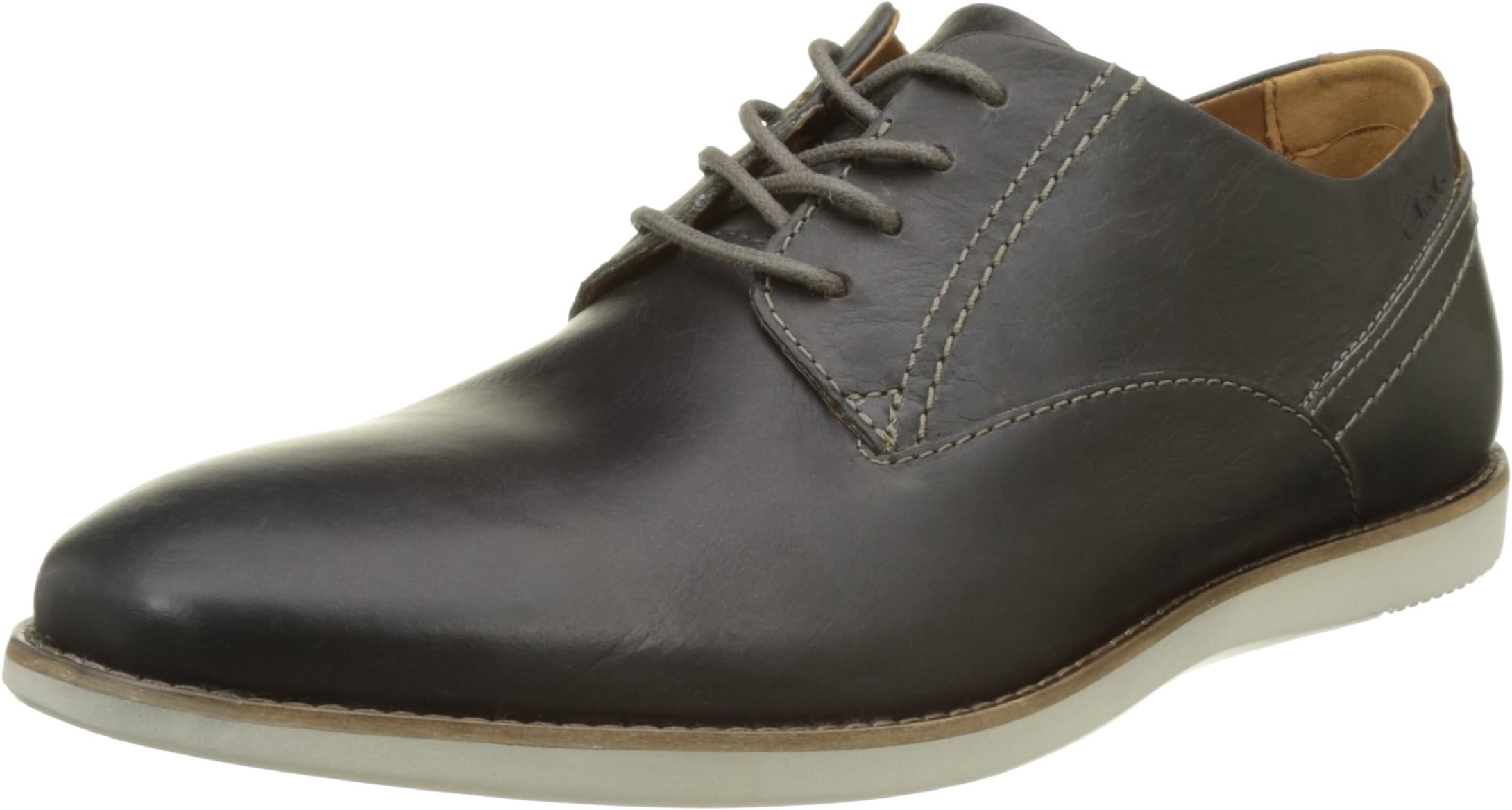 Clarks Men's Franson Plain Leather Clogs and Mules