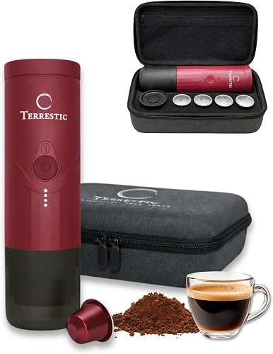 Dose Portable Electric Espresso Maker + Travel Hard Case … - 1