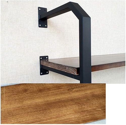 Miniatura 4 de PIBM Elegante estante Simplicity montado en la pared estantes flotantes de metal decoración de ahorro de espacio toallero tienda de ropa cocina baño