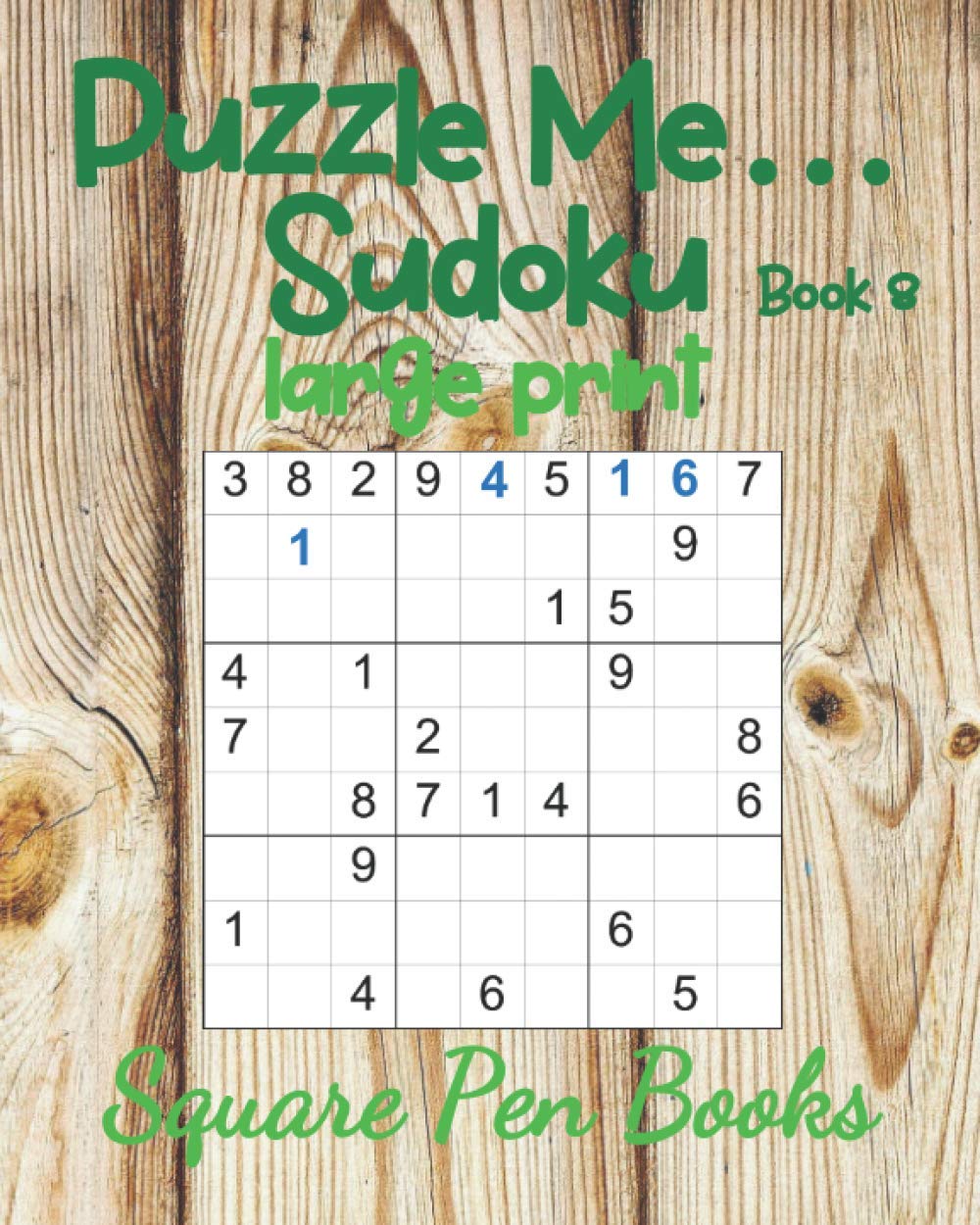 Buy Puzzle Me... Sudoku Large Print Book 8 Book Online at Low Prices in