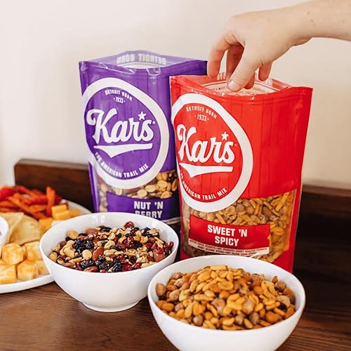 Miniatura 4 de Kar's Nuts Mezcla de frutos secos dulce y picante, 30 bolsas de 1.75 onzas