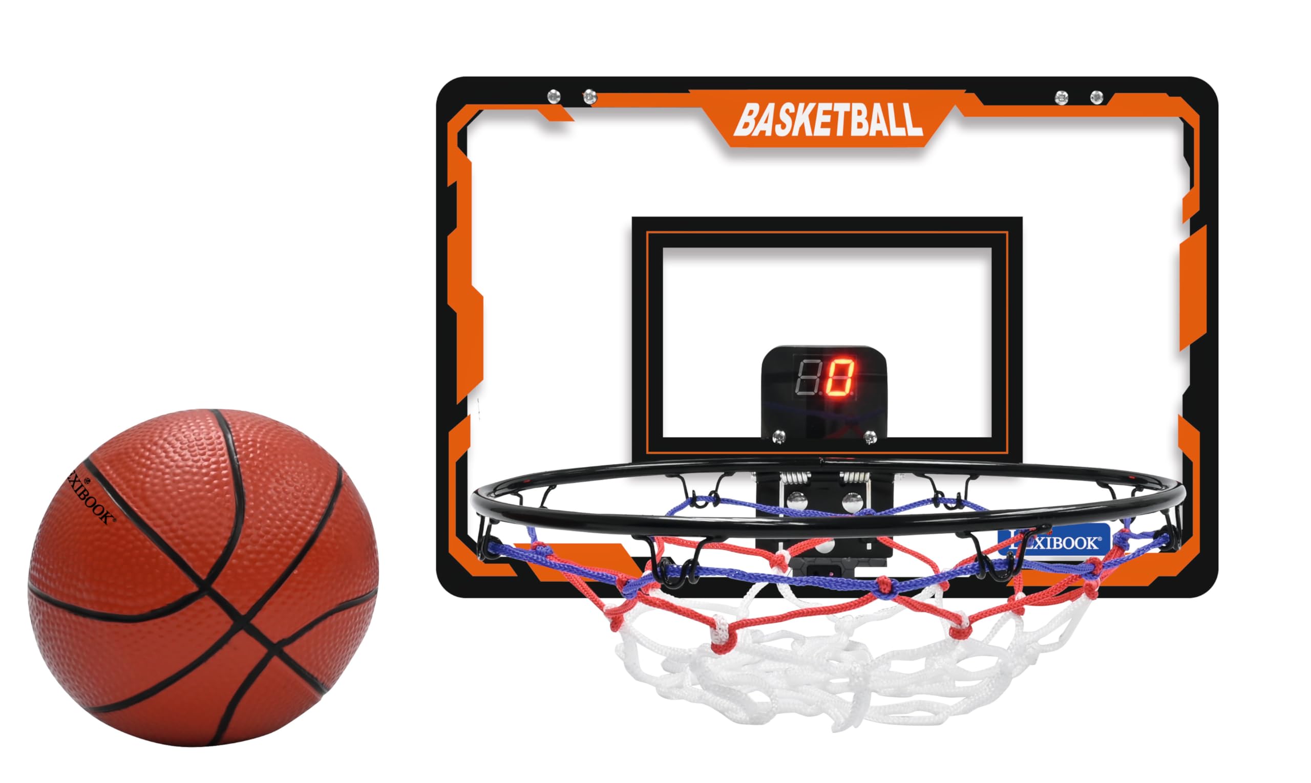 Lexibook, Interactive basketball hoop, Score counter, Sound effects, Basketball, pump included and installation kit included, JG920 - Image 2