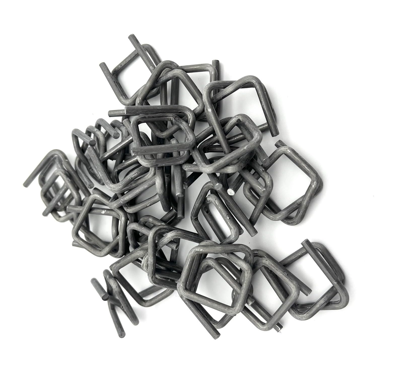 STECO | Spannschnallen, Verschlussklemmen für Umreifungsband, Drahtstärke 3,8 mm | 1000 Stück | für Bandbreiten bis 19 mm