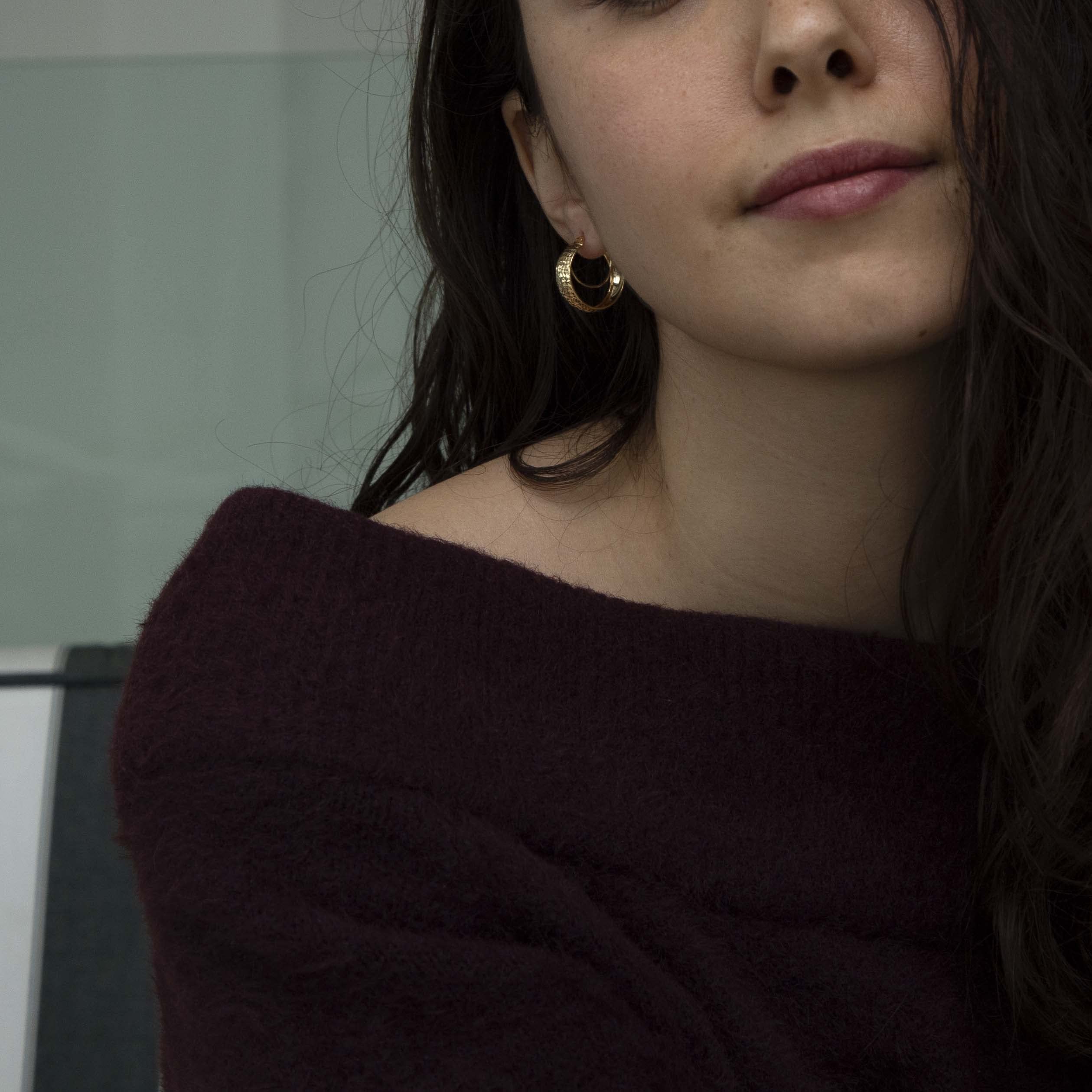 Pendientes de mujer con oro 9K (375)