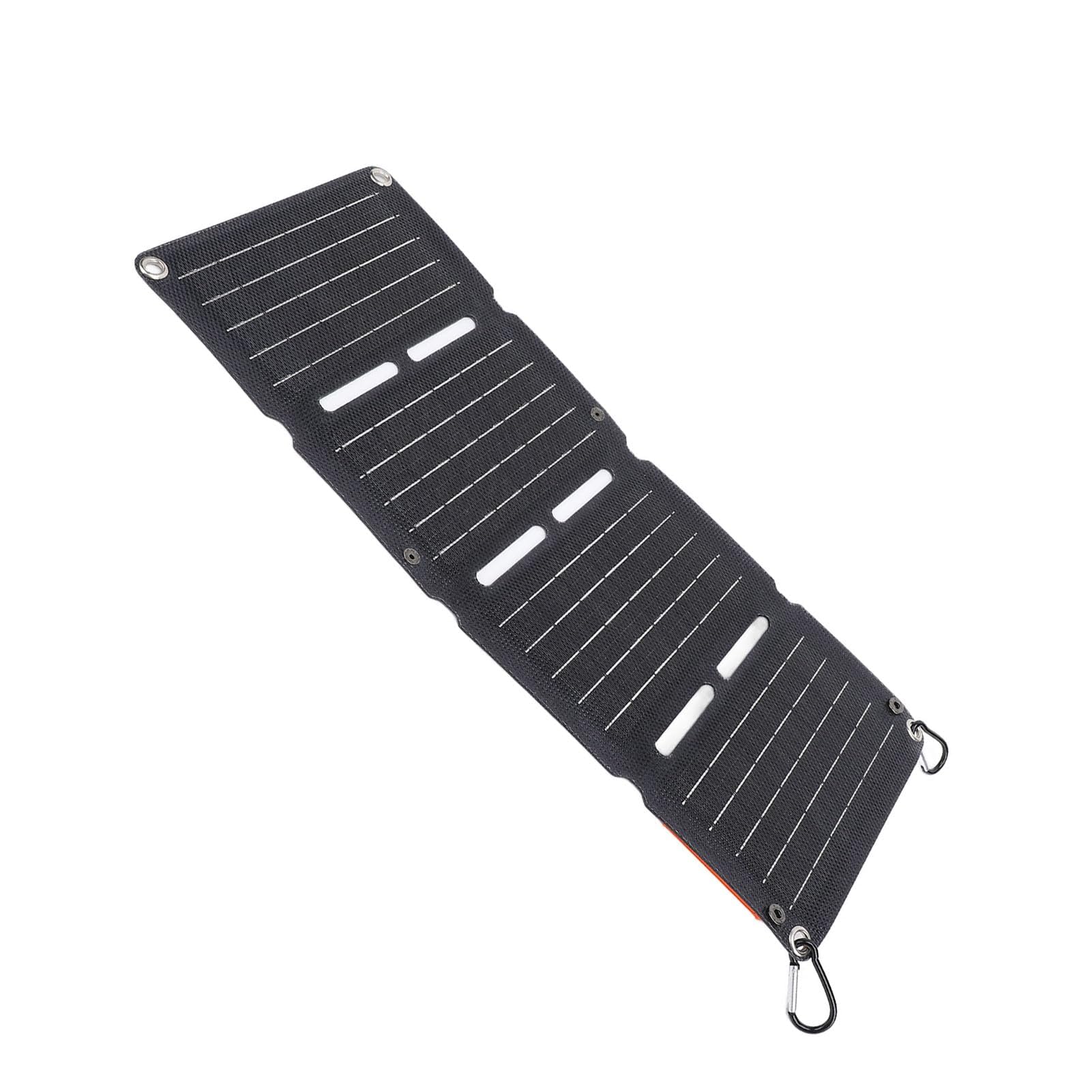 Panneau Solaire Pliable 40W, Monocristallin, Double Port USB, Régulateur QC, 4 Volets