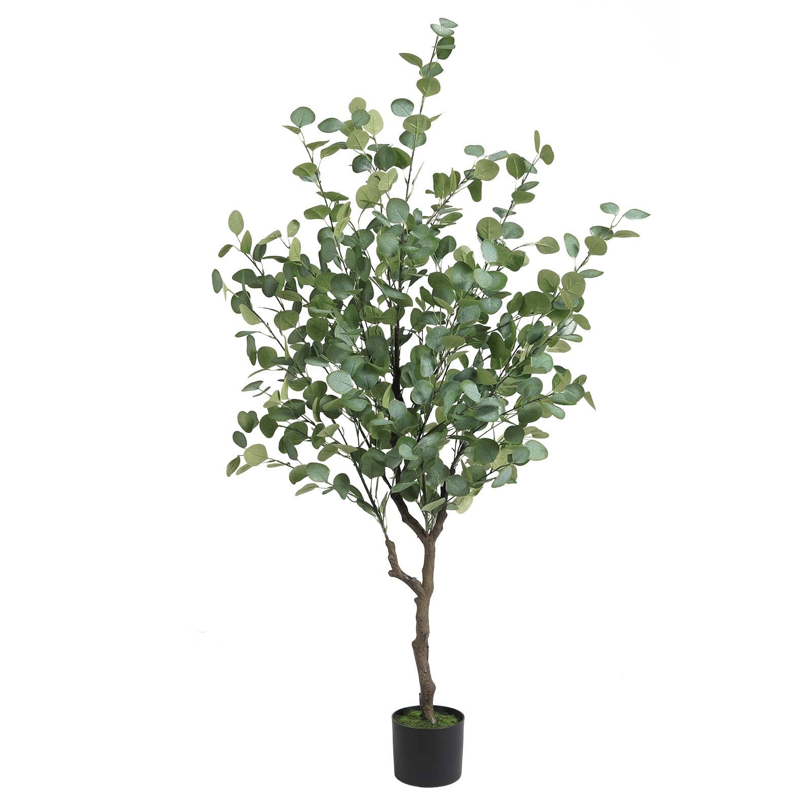 Buy VIAGDO Artificial Eucalyptus Tree 5ft Tall Faux Plants with 368
