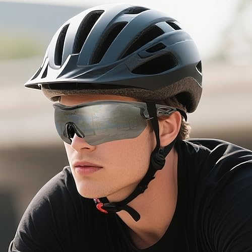 Miniatura 7 de Gafas de sol deportivas polarizadas con 5 lentes intercambiables para hombres y mujeres