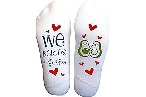 Avocado Besties Sayings Socks: Funky Fun Socks With Avocado Designs