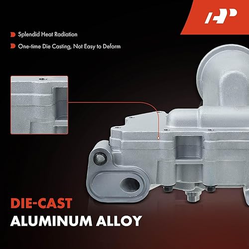 Miniatura 3 de A-Premium Bomba de aceite de volumen estándar con anillo de sellado compatible con Hyundai Sonata, Santa Fe, Genesis, Azera, Veracruz, Entourage y