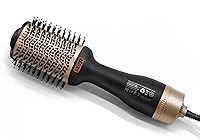 Vista 9 de NOOR Cepillo secador de pelo caliente 4 en 1, control de encrespamiento, cepillo secador de pelo, cepillo secador de pelo, cepillo para secar