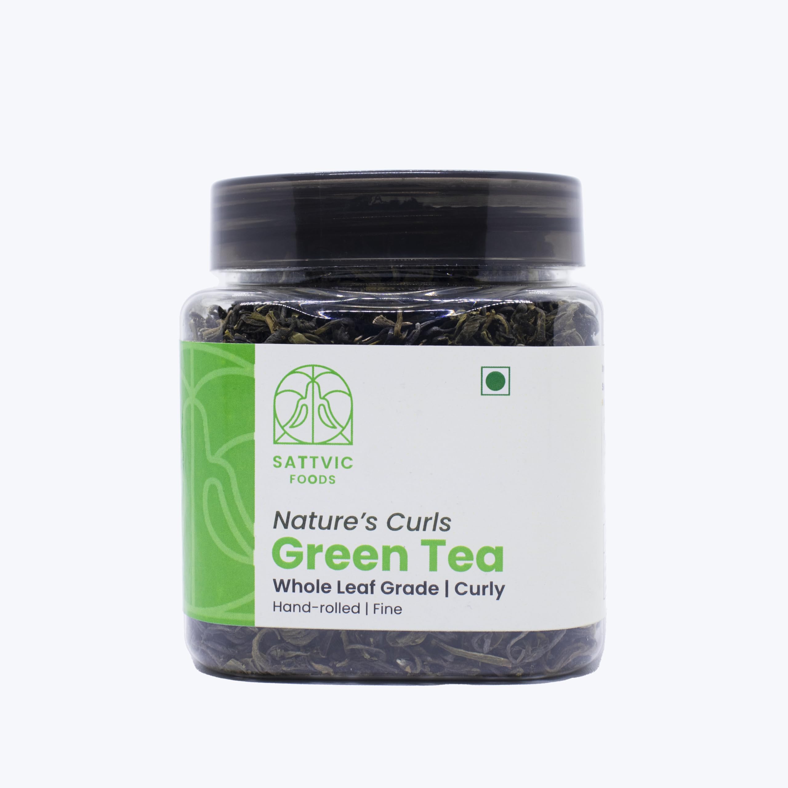 Sattvic Foods Green Tea Curls (170 g) | Assam’s Finest Tea | Curly Whole Leaf Grade, Hand Rolled, Fine, Tender Leaves | Rich in Polyphenols | Supports Weight Management (B0D3KZ9H4Z) Amazon Price History, Amazon Price Tracker