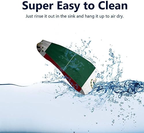 Miniatura 7 de Diademas de la bandera de México, diademas elásticas para hombres y mujeres, para senderismo, ciclismo, correr