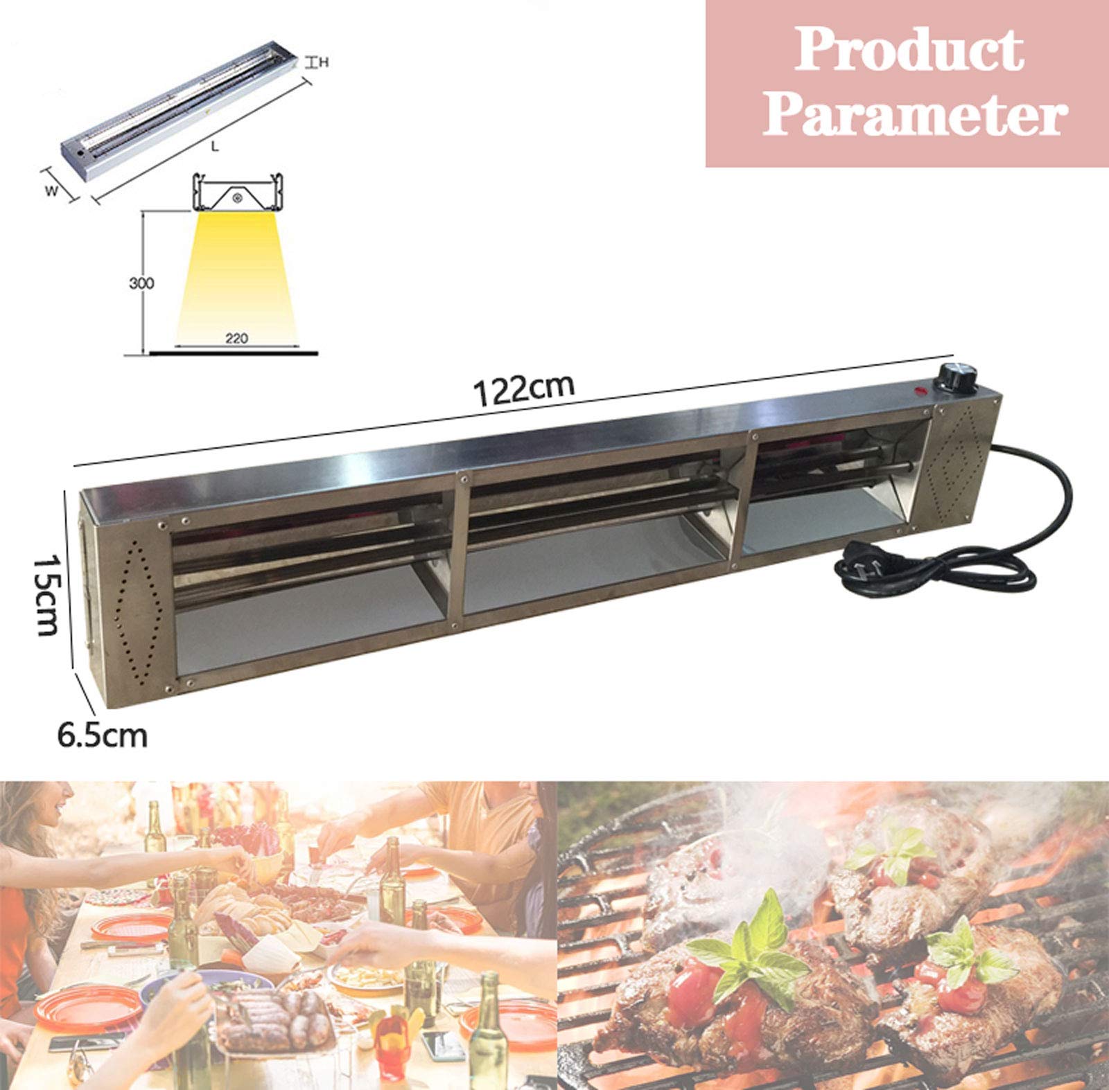 Scaldavivande per Feste E Buffet, Scaldavivande Commerciale, Luce da Cucina per Forniture di Ristoranti E Catering, Ideale per Decorazioni di Hotel E Buffet