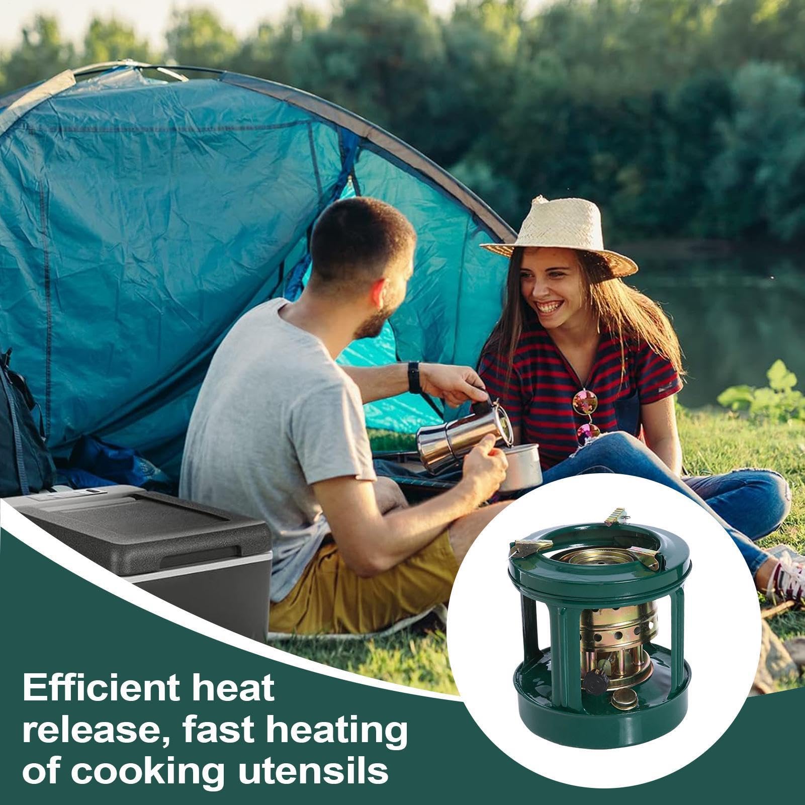 Petroleumheizung Aus Eisen, Heizgerät Für Innen- Und Außenbereich (auch Zum Grillen), Tragbarer Petroleumkocher, Kochbrenner Mit 8 Baumwolldochten – Windfest Für Camping, Kochen Und Wassererwärmung