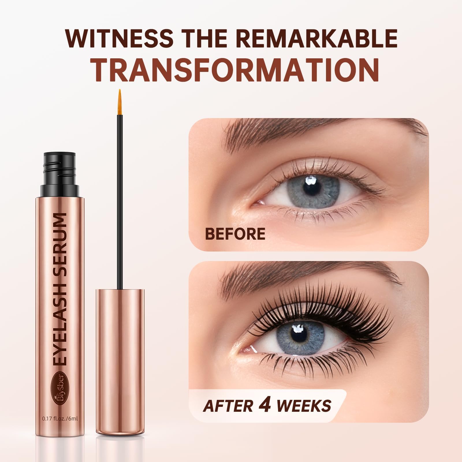 Amazon.com: Eyelash Growth Serum for Lashes and Eyebrows, Premium