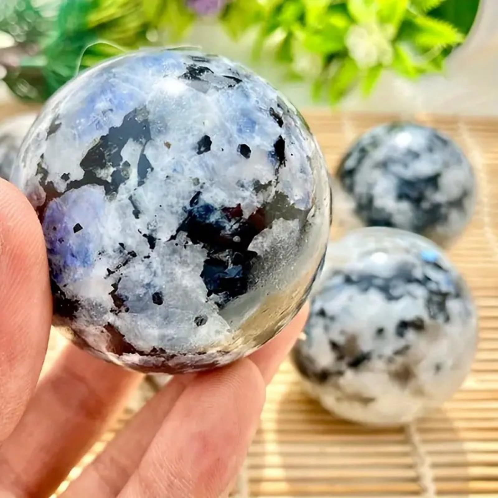 Sfera di Cristallo Feng Shui for Meditazione, Decorazione e guarigione(4~4.5cm)