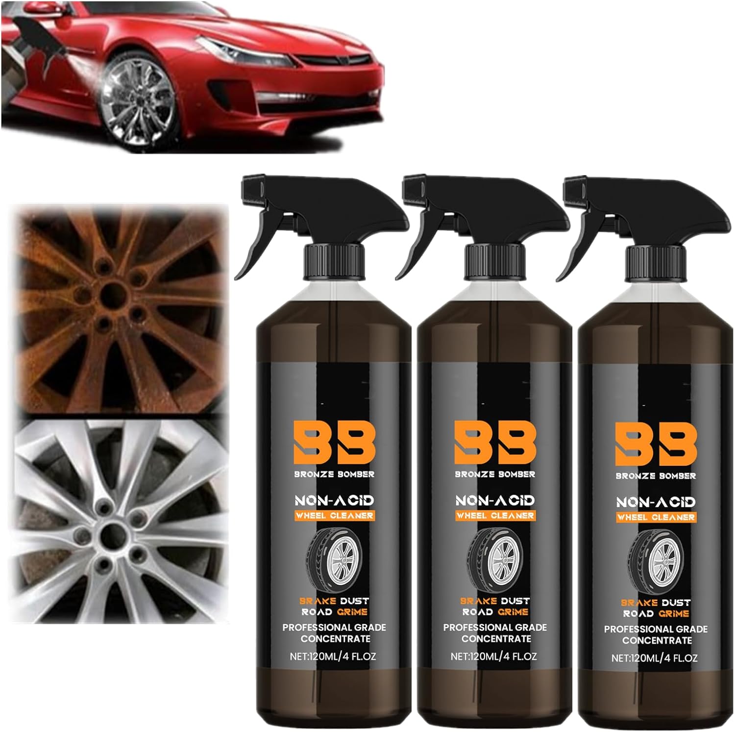 Bronze Bomber Brake Wheel Cleaner 32oz BB Bronze Bomber