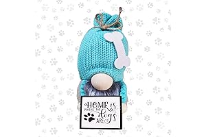 Conversation-Starting Home Decor: 'Home is Where the Dogs Are' Gnome