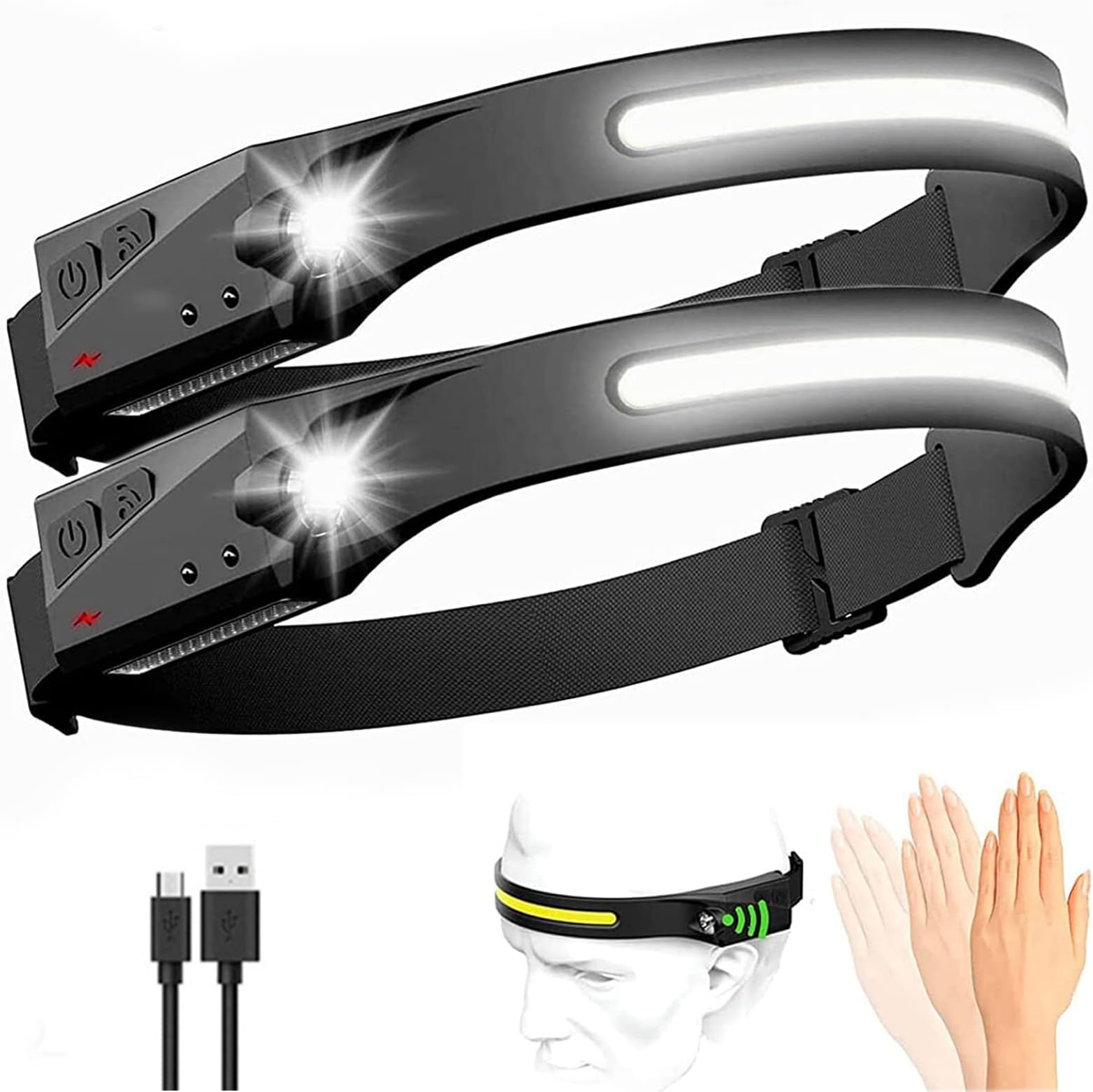 Everlyte Head Lamp Britebeam Headlamp Rechargeable for