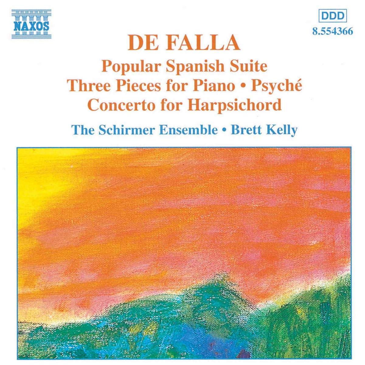 Manuel de Falla : Popular Spanish Suites  3 piece for piano, Psyche. dir B Kelly