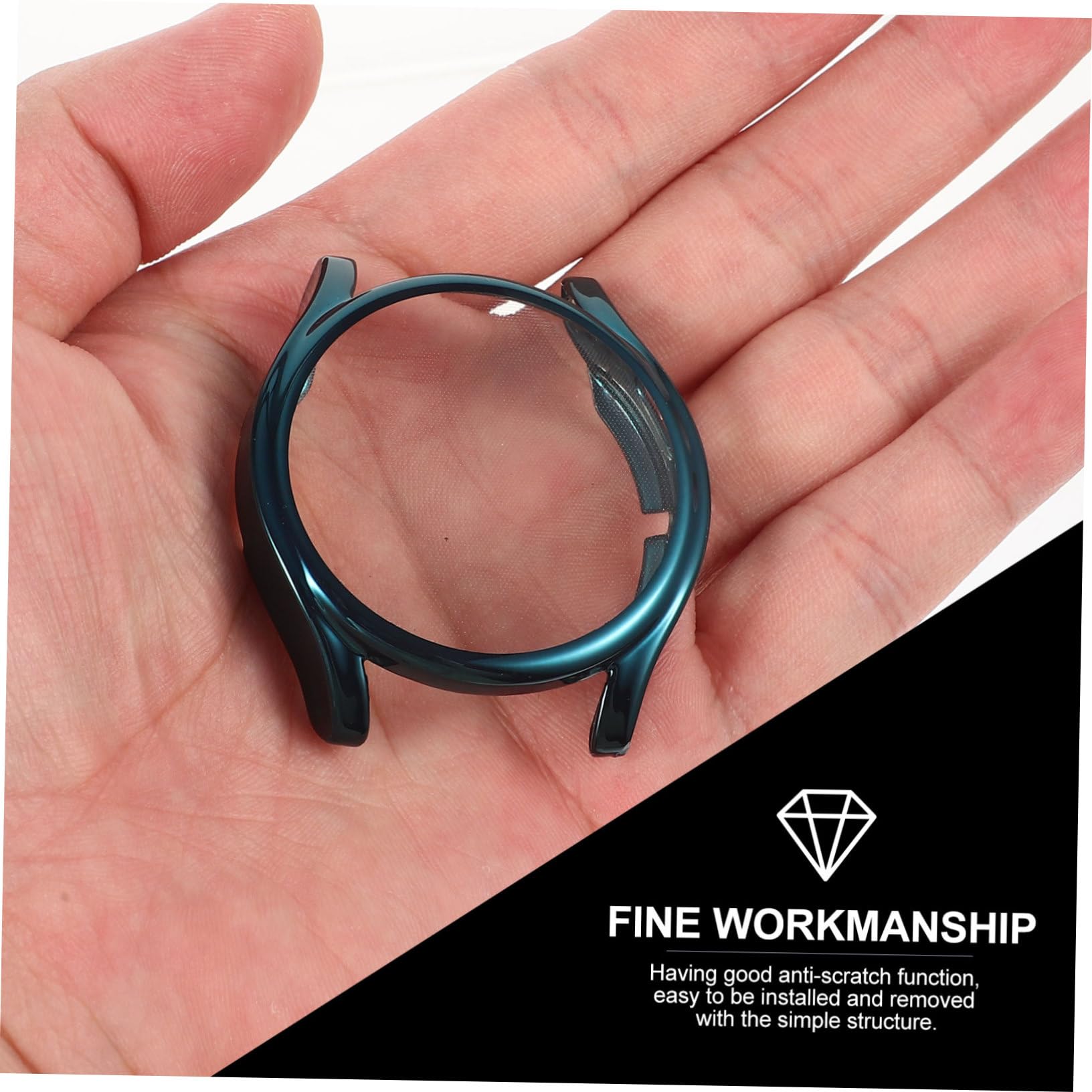 Mikikit Lot De 3 Étuis pour Montre Connectée Watch 5 Robustes Et Flexibles Résistants Aux Chocs Et Aux Rayures 8 Pièces X 3