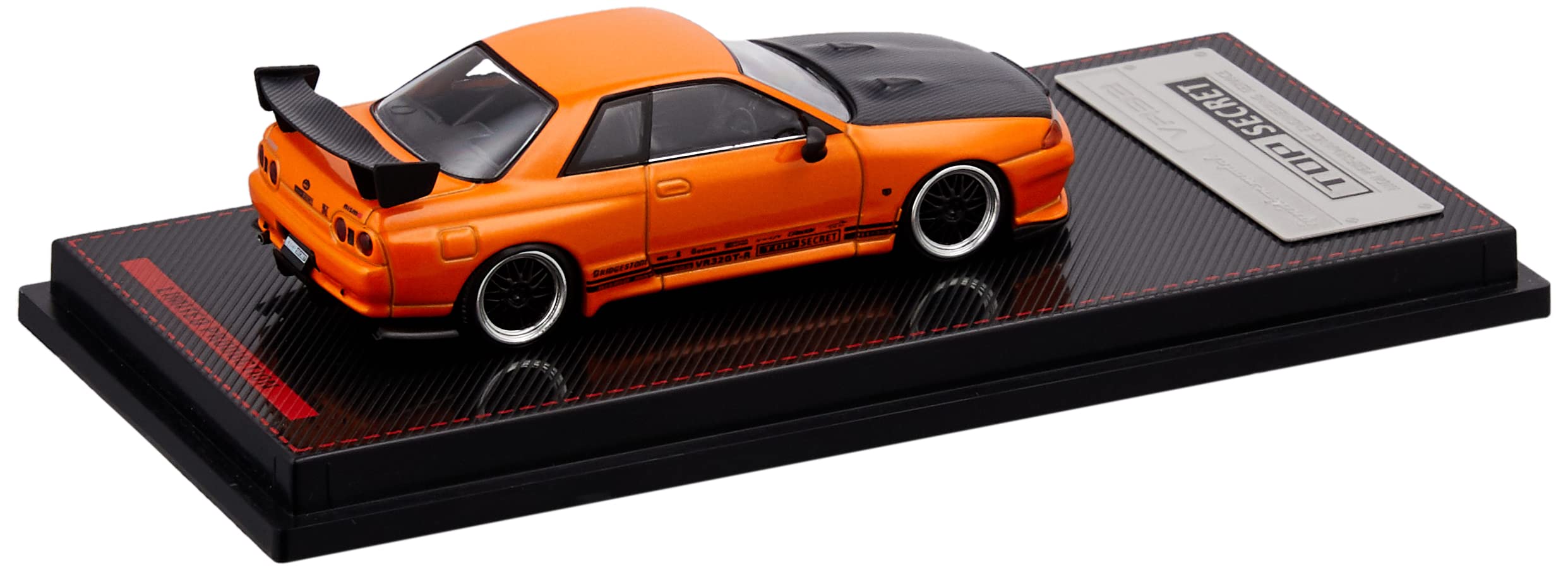 ignition model 1/64 TOP SECRET GT-R (VR32) Yellow Orange Metallic