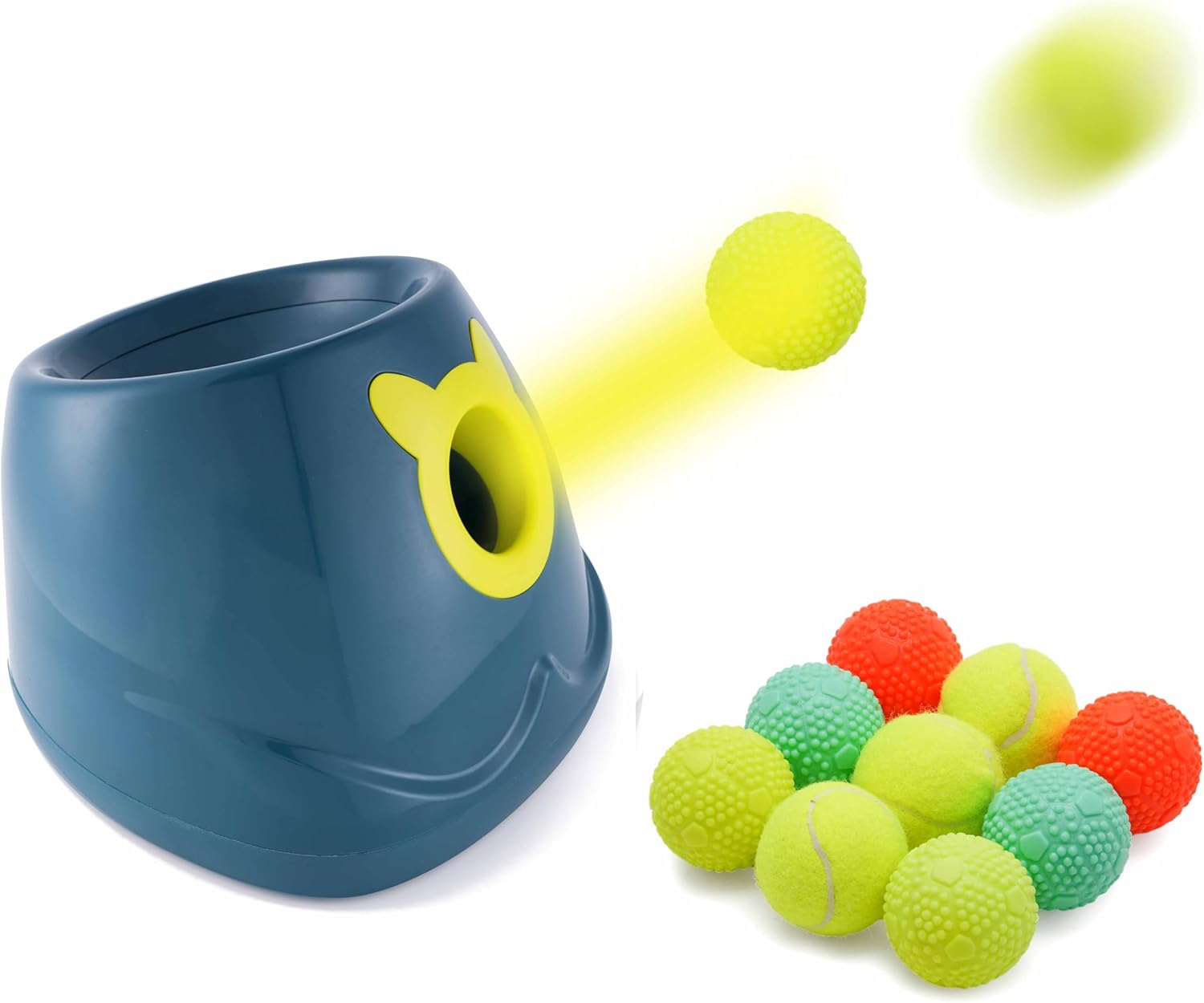 Amazon automatic dog ball launcher dog fetch machine for small to