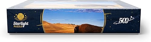 Miniatura 10 de MyPuzzle BisonBuffalo Running in The Rolling Hills of The Prairie - Rompecabezas prémium de 500 piezas para adultos