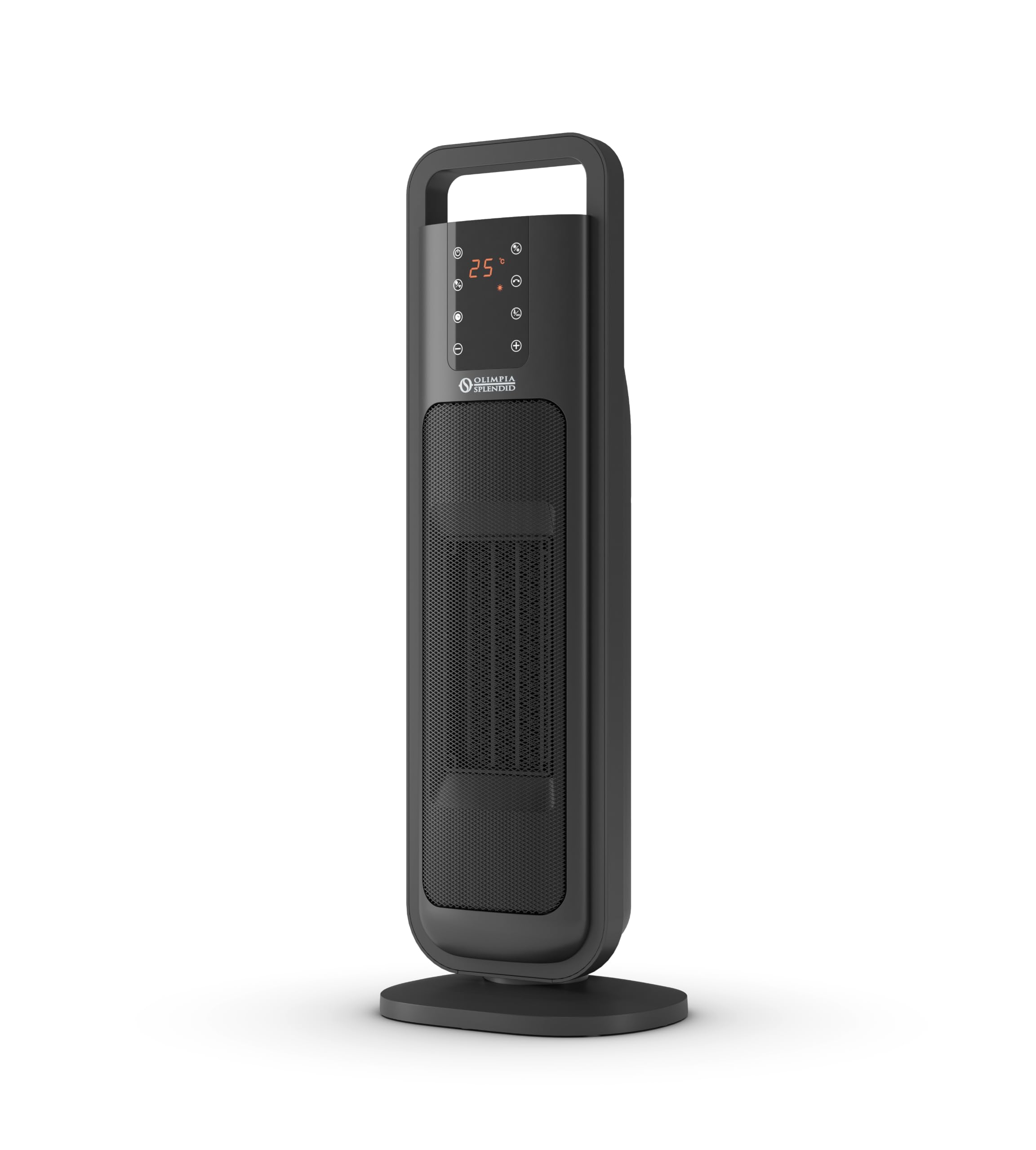 Olimpia Splendid Caldo Line NW - Calefactor Cerámico Oscilante de 2000 W con WiFi, Modo Eco, Función Antihielo y Filtro Antipolvo, para Estancias de hasta 60 m³