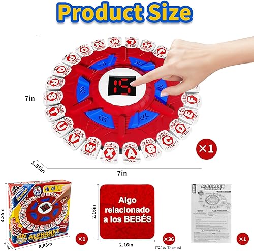 Miniatura 2 de Juego De Mesa, Juegos De Mesa En Español, Aprendizaje Juego De Mesa Desafío Vocabulario Educativo