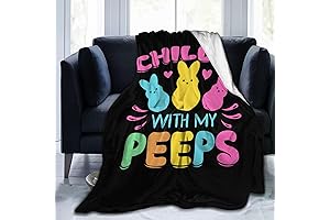 Soft and Cozy Chillin' with My Peeps Throw Blanket