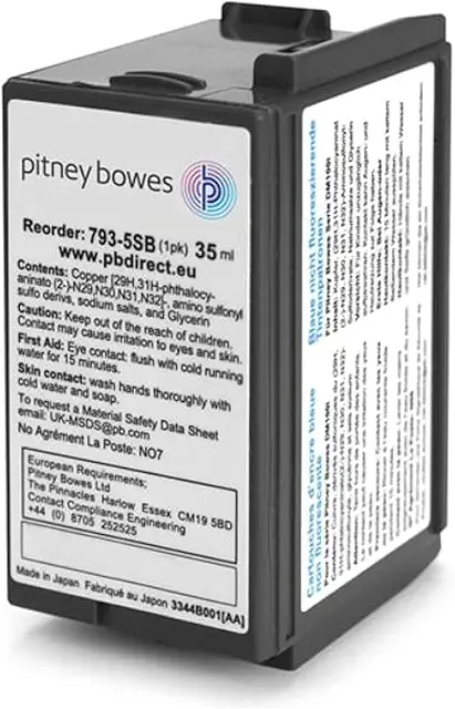 Cartouche d'encre OEM Pitney Bowes SendPro C/SendPro+ pour machine à affranchir
