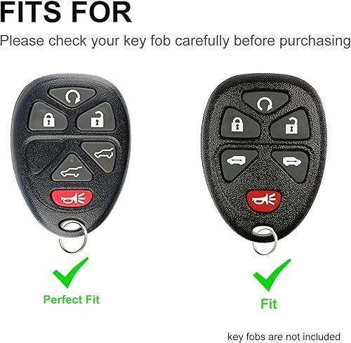 Miniatura 2 de Funda para llavero para Chevy Tahoe Suburban GMC YukonYukon XL 1500 2500 Cadillac Escalade ESVEXT