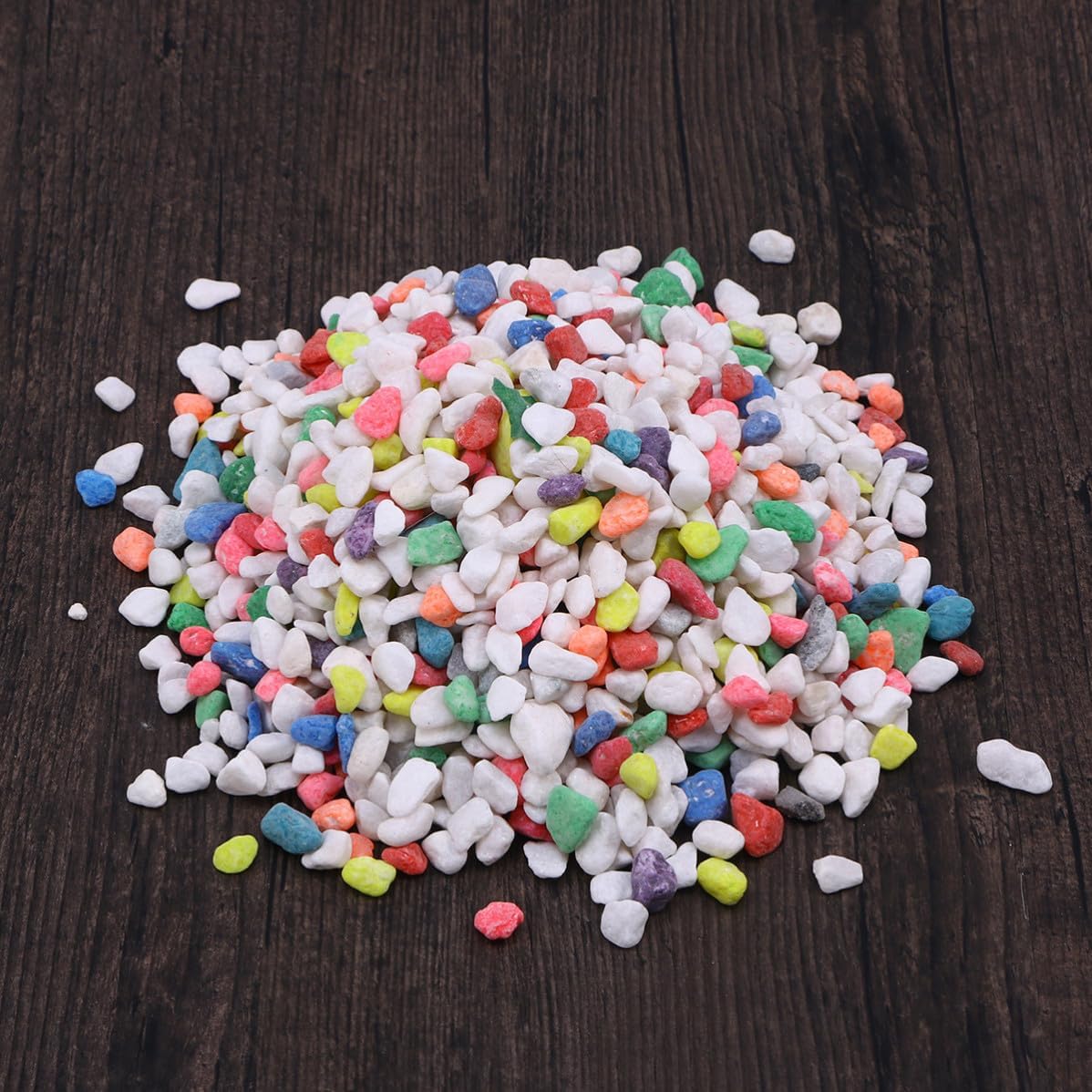 Colorful Stone Pebbles 0.4-0.6cm 1kg for Aquariums and Plants