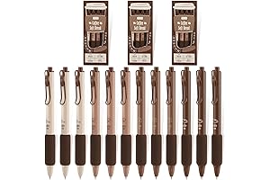 Cute Retractable Coffee Pens